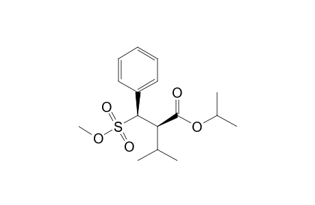 (2R)-2-[(R)-methoxysulfonyl(phenyl)methyl]-3-methyl-butyric acid isopropyl ester