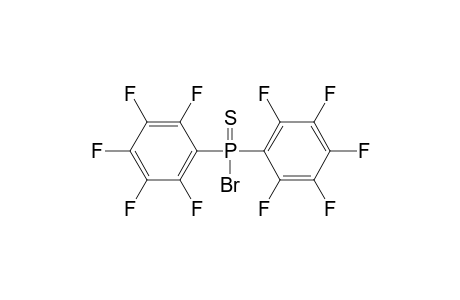 Phosphinothioic bromide, bis(pentafluorophenyl)-