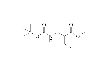 Methyl 2-[(tert-Butoxycarbonyl)aminomethyl]butanoate