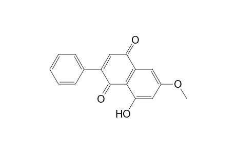 8-Hydroxy-6-methoxy-2-phenyl-1,4-naphthoquinone