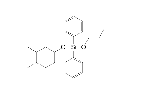 Silane, diphenylbutoxy(3,4-dimethylcyclohexyloxy)-