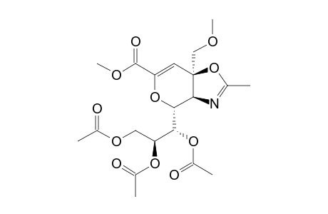 2-METHYL-4,5-DIHYDRO-(METHYL-7,8,9-TRI-O-ACETYL-2,6-ANHYDRO-3,4,5-TRIDEOXY-4-C-METHOXYMETHYL-D-GLYCERO-D-TALO-NON-2-ENONATO)-[5,4-D]-[1,3]-