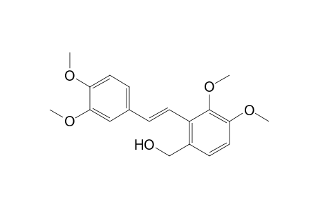 (E)-6-Hydroxymethyl-2,3,3',4-tetramethoxystilbene