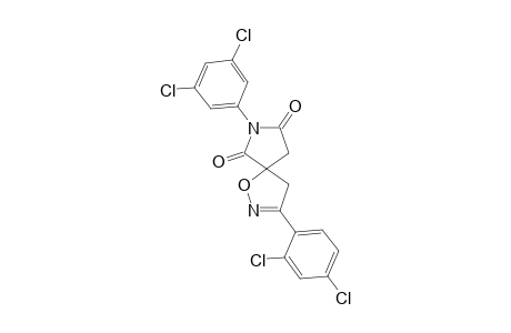 3-(2,4-DICHLOROPHENYL)-7-(3,5-DICHLOROPHENYL)-6,8-DIOXO-1-OXA-2,7-DIAZA-SPIRO-[4,4]-NON-2-ENE