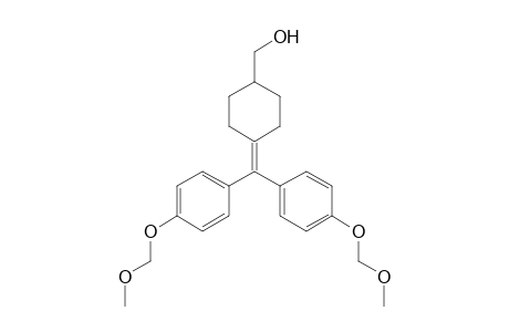 4-(Hydroxymethyl)-[bis(p-<methoxymethoxy>phenyl)methylene]cyclohexane
