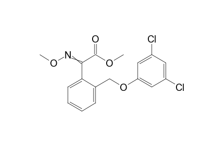 Benzeneacetic acid, 2-[(3,5-dichlorophenoxy)methyl]-alpha-(methoxyimino)-, methyl ester