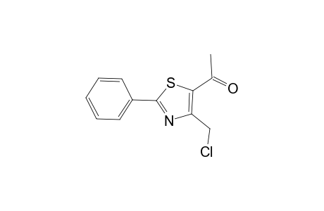 Ethanone, 1-[4-(chloromethyl)-2-phenyl-5-thiazolyl]-