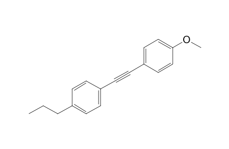 1-[(4-Methoxyphenyl)ethynyl]-4-n-propylbenzene