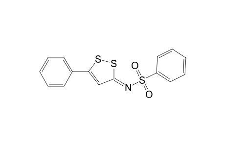 N-(5-Phenyl-[1,2]dithiol-3-ylidene)-benzenesulfonamide