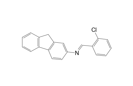 N-(o-chlorobenzylidene)fluoren-2-amine