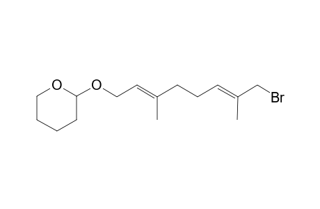 2-(8'-Bromo-3',7'-dimethylocta-2',6'-dien-1'-yloxy]tetrahydro-2H-pyran