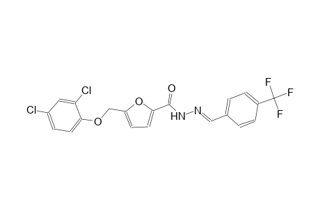 5-[(2,4-dichlorophenoxy)methyl]-N'-{(E)-[4-(trifluoromethyl)phenyl]methylidene}-2-furohydrazide