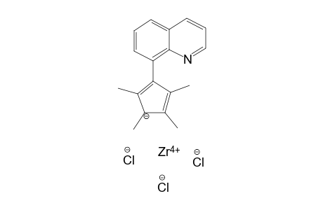 Trichloro[2,3,4,5-tetramethyl-1-(8-quinolyl)cyclopentadienyl]-zirconium(IV)