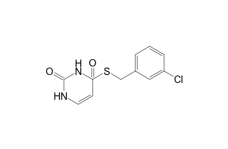4-(3-Chlorobenzylthio)uracil