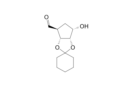 (1S,2S,3R,4S)-2,3-(Cyclohexylidenedioxy)-4-formylcyclopentanol