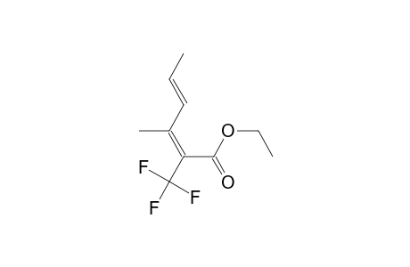 Ethyl (2E/Z,4E)-3-methyl-2-(trifluoromethyl)-2,4-hexadienoate