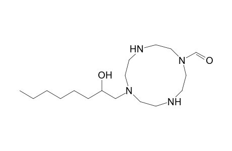 7-(2-hydroxyoctyl)-1,4,7,10-tetrazacyclododecane-1-carbaldehyde