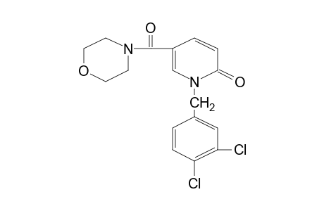 1-(3,4-DICHLOROBENZYL)-5-(MORPHOLINOCARBONYL)-2(1H)-PYRIDONE