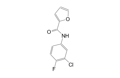 N-(3-chloro-4-fluorophenyl)-2-furamide