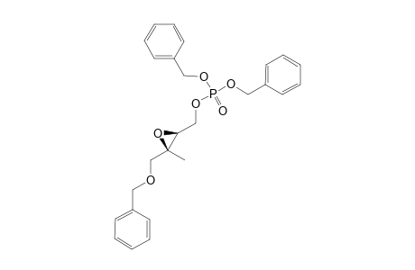 DIBENZYL-(2R,3R)-4-BENZYLOXY-2,3-EPOXY-3-METHYL-BUT-1-YL-PHOSPHATE