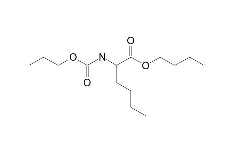 L-Norleucine, N-propoxycarbonyl-, butyl ester