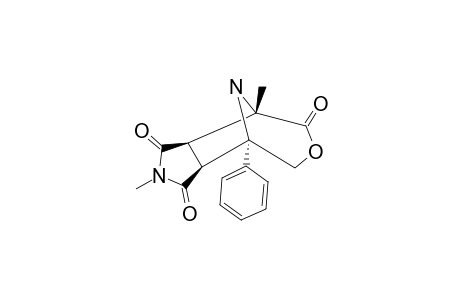 1,5-IMINO-1-METHYL-3-OXA-5-PHENYLCYClOHEPTAN-2-ONE-6,7-EXO-N-METHYLDICARBOXIMIDE