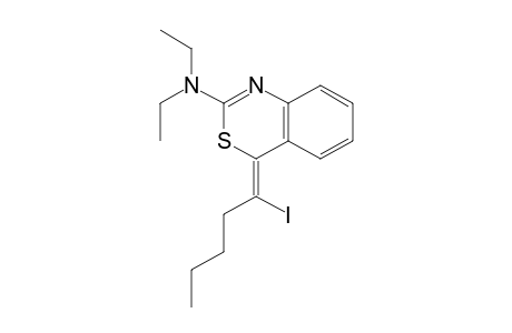 (4E)-2-(N,N-Diethylamino)-4-(1-iodopentylidene)-4H-benzo[d][1,3]thiazine