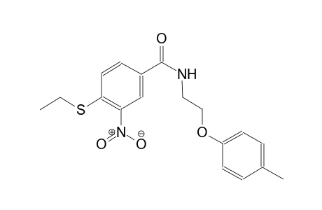 4-(Ethylsulfanyl)-N-[2-(4-methylphenoxy)ethyl]-3-nitrobenzamide