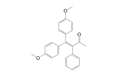 4,4-Bis[(4'-methoxy)phenyl]-3-phenyl-3-buten-2-one