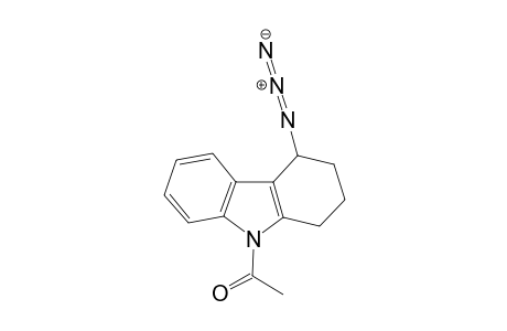 9-Acetyl-4-azido-1,2,3,4-tetrahydro-9H-carbazole