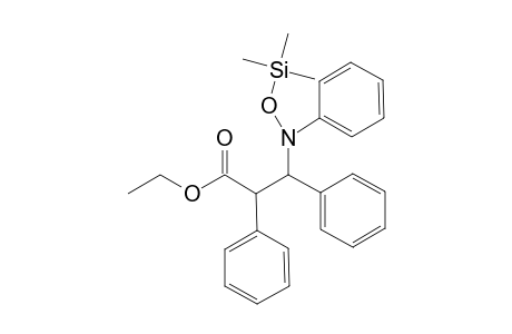 Ethyl 3-(N-phenyl-N-trimethylsilyloxyamino)-2,3-diphenypropionate