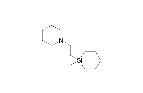 1-(PIPERIDINOETHYL)-1-METHYLSILACYCLOHEXANE