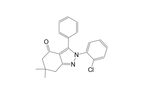2-(2-chlorophenyl)-6,6-dimethyl-3-phenyl-2,5,6,7-tetrahydro-4H-indazol-4-one