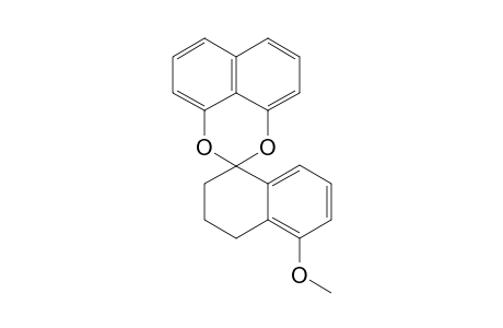 5-METHOXY-1,2,3,4-TETRAHYDROSPIRO-[NAPHTHALENE-1,2'-NAPHTHO-[1,8-DE]-[1,3]-DIOXINE];COUMPOUND-#33