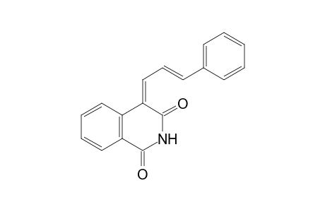 (Z)-4-((E)-3-Phenylallylidene)isoquinoline-1,3(2H,4H)-dione
