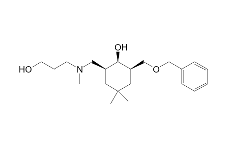 (1R,2R,6S)-2-(benzoxymethyl)-6-[[3-hydroxypropyl(methyl)amino]methyl]-4,4-dimethyl-cyclohexanol