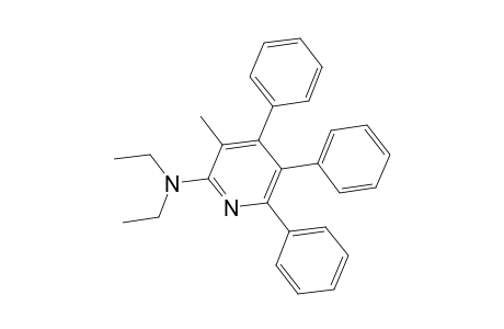 2-Pyridinamine, N,N-diethyl-3-methyl-4,5,6-triphenyl-