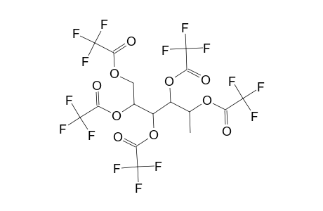 L-Mannitol, 1-deoxy-, pentakis(trifluoroacetate)