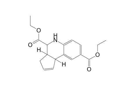 3H-cyclopenta[c]quinoline-4,8-dicarboxylic acid, 3a,4,5,9b-tetrahydro-, diethyl ester, (3aS,4R,9bR)-