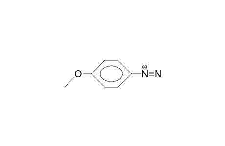 4-Methoxy-benzenediazonium cation