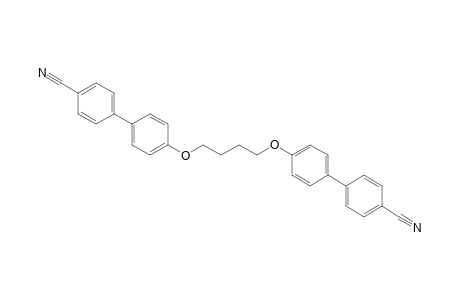 [1,1'-Biphenyl]-4-carbonitrile, 4',4'''-[1,4-butanediylbis(oxy)]bis-
