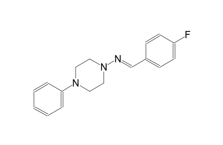 1-piperazinamine, N-[(E)-(4-fluorophenyl)methylidene]-4-phenyl-