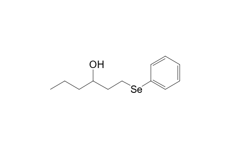 1-(Phenylseleno)-hexan-3-ol
