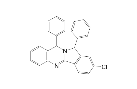 2-Chloro-10,12-diphenyl-10,12-dihydroisoindolo[1,2-b]quinazoline