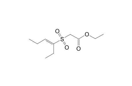 Ehoxycarbonylmethyl (E)hex-3-en-3-yl sulfone