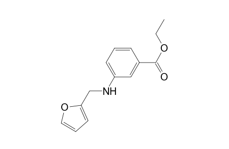 Benzoic acid, 3-[(furan-2-ylmethyl)amino]-, ethyl ester
