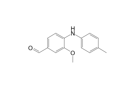 3-Methoxy-4-(4-methylphenylamino)benzaldehyde