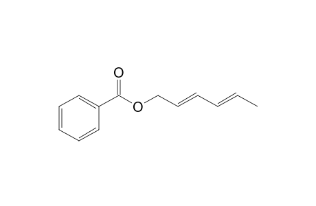 (2E,4E)-2,4-Hexadienyl benzoate