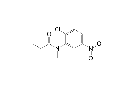 N-Methyl-(2'-chloro-5'-nitro)propionanilide