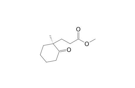 Methyl (S)-(-)-1-methyl-2-oxocyclohexanepropionate
